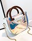 Fashion Gold Color Transparent Shape Decorated Bag(2pcs)