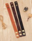 Fashion Brown Lettern Pattern Decorated Bracelet