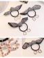 Fashion Black Letter Shape Decorated Hair Band
