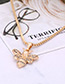 Fashion Gold Color Bee Shape Decorated Necklace