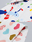 Fashion Multi-color Ice Cream Pattern Decorated Baby Bib (1 Pc)