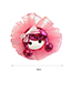 Fashion Pink Gril Shape Decorated Hair Clip
