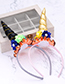 Fashion Silver Color Flower&unicorn Shape Decorated Hair Hoop