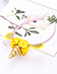 Fashion Gold Color Unicorn Shape Decorated Hair Hoop