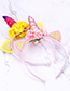 Fashion Silver Color Unicorn Shape Decorated Hair Hoop