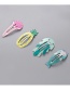 Fashion Pink Shell Shape Decorated Hair Clip