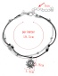 Elegant Silver Color Sunflower Decorated Double Layer Anklet