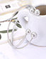 Elegant Silver Color Balls Decorated Pure Color Bracelet(3pcs)