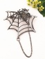Vintage Black Spider Shape Decorated Simple Brooch