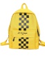 Fashion Purple Grids Pattern Decorated Backpack