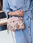 Fashion Pink Tassel Decorated Bag