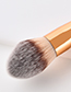Fashion Black Round Shape Decorated Makeup Brush(12pcs)