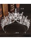 Fashion Silver Color Crown Shape Decorated Hair Accessories