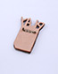 Fashion Brown Poop Pattern Decorated Brooch