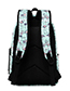 Fashion Light Green Flamingo Pattern Decorated Backpack