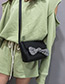 Elegant Brown Bowknot Decorated Pure Color Shoulder Bag