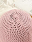 Trendy Pink Hollow Out Design Casual Fisherman Hat