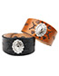 Fashion Brown Anchor&arrwo Pattern Decorated Bracelet