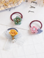 Lovely Yellow+blue Flower&bowknot Decorated Child Hair Band(1pc)