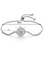 Fashion Silver Color Wheel Shape Decorated Simple Bracelet