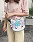Lovely White Cat Shape Design Shoulder Bag