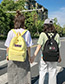 Lovely Yellow Love Pattern Decorated Backpack