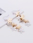 Fashion Multi-color Flowers Shape Decorated Long Earrings