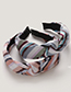 Sweet Multi-color Stripe Pattern Decorated Hair Hoop