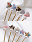 Sweet Multi-color Pearl&heart Shape Decorated Hairpin