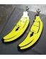 Fashion Yellow Bananas Shape Decorated Necklace