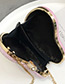 Fashion Gold Color Heart Shape Decorated Bag