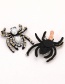 Fashion Black Spider Shape Decorated Shoe Accessories(2pcs)
