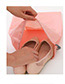 Fashion Pink Letter Pattern Decorated Storage Bag(4pcs)