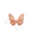 Fashion Yellow Butterfly Shape Decorated Hair Clip