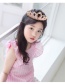 Fashion Gray Crown Shape Decorated Hair Accessories