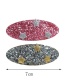 Fashion Pink+silver Color Star Shape Decorated Hair Clip (2 Pcs)