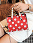 Fashion Red Spot Pattern Decorated Shouder Bag