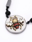 Fashion Gold Color Inset Shape Decorated Necklace