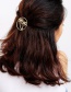 Fashion Silver Color Coconut Tree Decorated Pure Color Hairpin