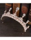 Fashion Rose Gold Crown Shape Decorated Hair Accessories