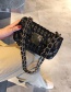 Fashion Khaki Square Shape Decorated Shoulder Bag