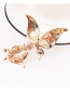 Fashion Green Butterfly Shape Decorated Brooch