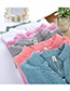 Fashion Gray Pure Color Decorated Shirt