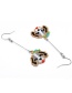 Fashion Multi-color Dog Shape Decorated Earrings