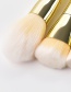 Fashion Yellow Pure Color Design Cosmetic Brush(12pcs)
