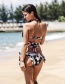 Sexy Black Off-the-shoulder Design Split Bikini