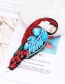 Fashion Red+blue Bird Shape Design Color Matching Patch