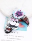 Fashion Multi-color Beads Decorated Color Matching Patch