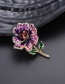 Fashion Multi-color Flower Shape Design Color Matching Brooch