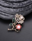 Fashion Multi-color Hollow Out Rose Decorated Brooch